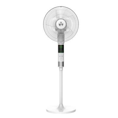 Crownline SF-255 16-Inch 360° Oscillation Electric Fan AC: 220-240 V, 50/60 Hz, 65 W with Remote